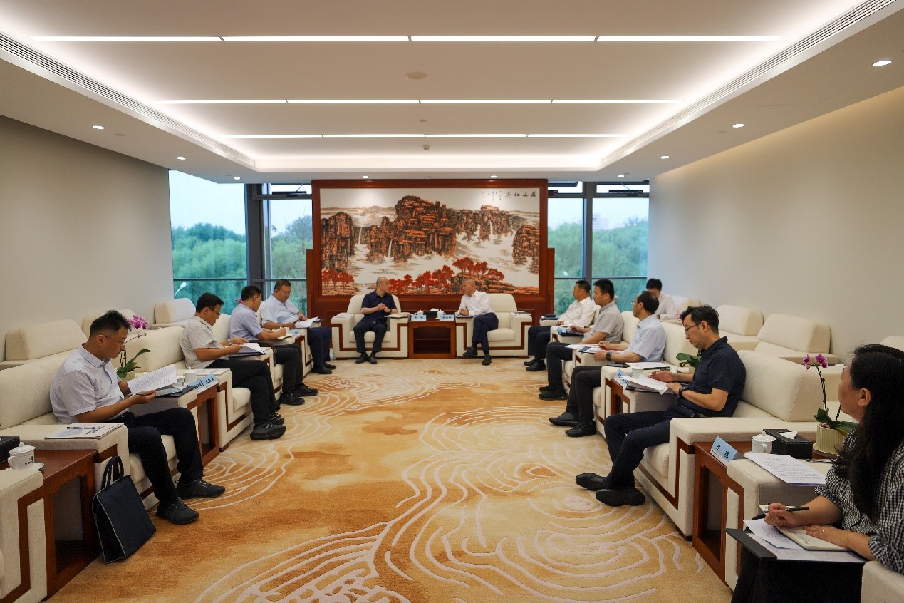 公司领导与山西省发展改革委领导座谈交流